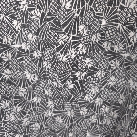 ANTHROPOLOGIE Bowery Black White Pineapple Print Ankle Pants Size 16R - Picture 13 of 14